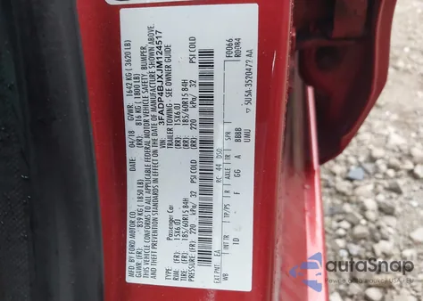 2018 Ford Fiesta Se from USA, damaged, VIN 3FADP4BJXJM124517